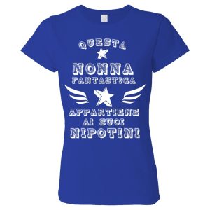 Tshirt festa della mamma – Questa nonna fantastica appartiene ai suoi nipoti – maglietta festa mamma – Regalo Mamma – Festa della Mamma – Tshirt Mamma – Idea Regalo Mamma