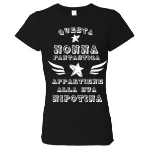 Tshirt festa della mamma – Questa nonna fantastica appartiene alla sua nipotina – maglietta festa mamma – Regalo Mamma – Festa della Mamma – Tshirt Mamma – Idea Regalo Mamma
