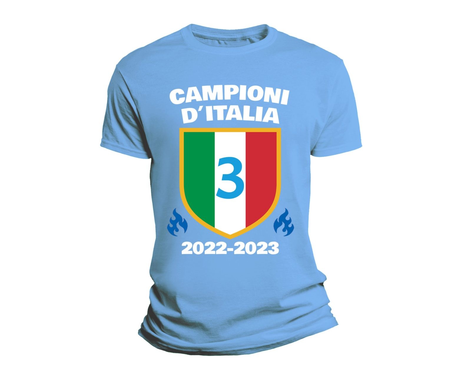 Maglietta – Scudetto – 3 – Campioni D’Italia 2022 2023 – Napule – Vittoria – Calcio – Uomo – Donna - immagine 2