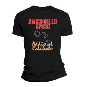 Maglietta Addio al Celibato – Amico Dello Sposo – Tshirt Addio al Celibato – Addio al Celibato Magliette – Celibato Festa – Tshirt Addio Celibato – Addio al Celibato