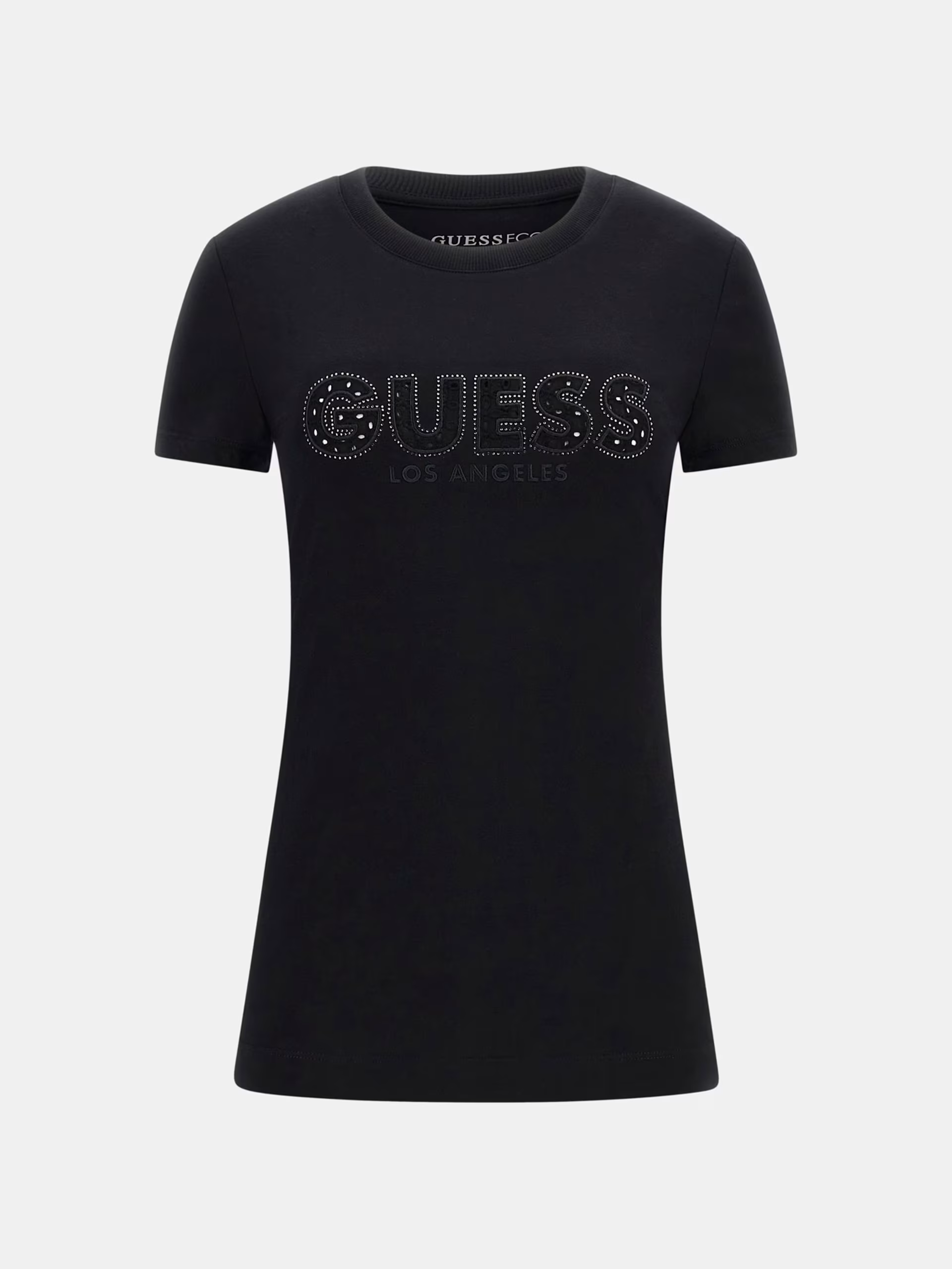 Guess t-shirt, logo pizzo sangallo W4GI14J1314 - immagine 5