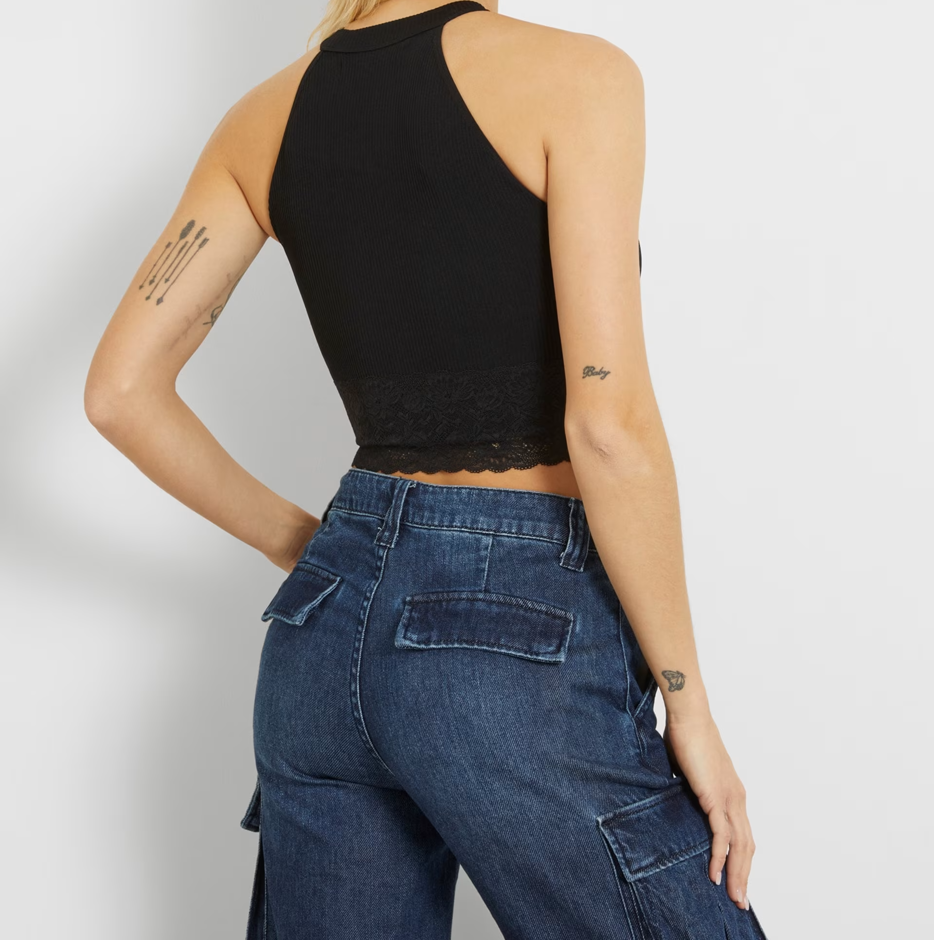 GUESS top donna pizzo W4GZ24Z2ZN0 - immagine 5