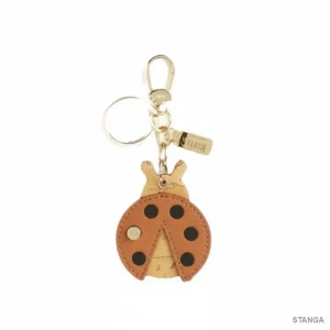 Alviero Martini 1^ Classe Geo Classic Portachiavi Coccinella