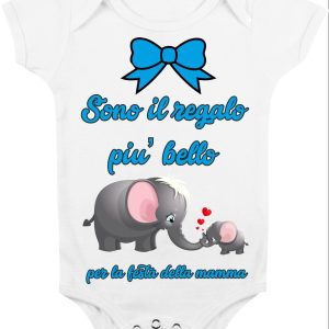 Body Neonato Festa della Mamma – Maschietto Sono il regalo più bello per la Festa della Mamma – Body Neonato Mamma – Body Mamma – Idea Regalo Mamma