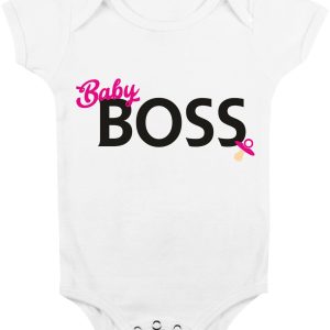Body Neonato Divertenti – Femminuccia Baby Boss – Body Neonato Simpatici – Body Neonato Divertenti – Idea Regalo Neonato