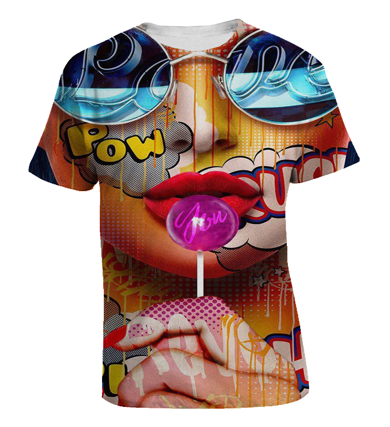 Maglietta Pin Up ART LOVE – girl – fashion – pop art T-shirt Uomo Donna
