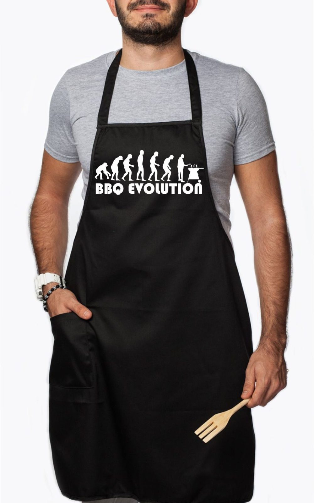 Grembiule da Cucina Divertente – Questa è casa mia e qui cucino io – Grembiuli Divertenti Cucina – Idee Regalo Amici - immagine 2