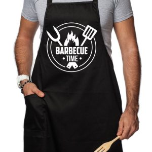 Grembiule da Cucina Divertente – Barbecue time – bbq – Grembiuli Divertenti Cucina – Idee Regalo Amici