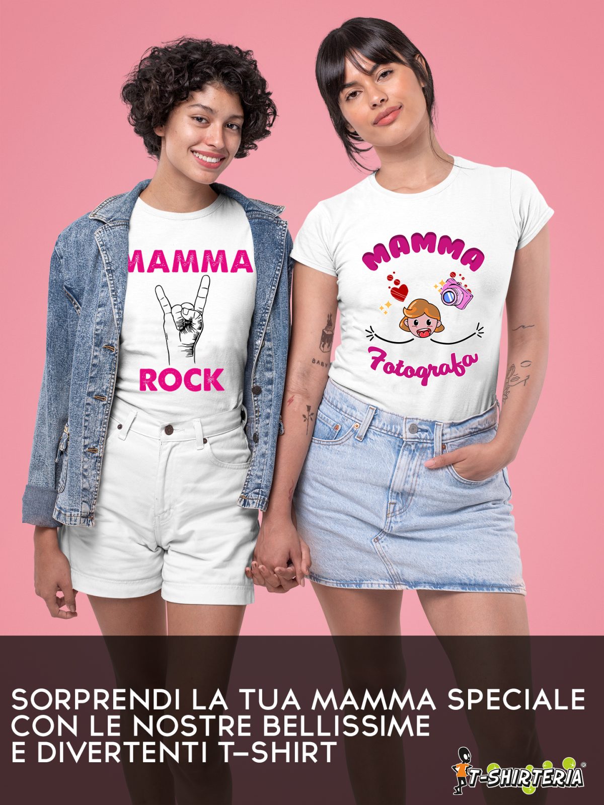 Maglietta Festa della Mamma – Mamma MakeUp Artist – Tshirt Mamma – Maglietta Make Up Artist – Magliette Mamma – Regalo Mamma – Idea Regalo Mamma - immagine 5