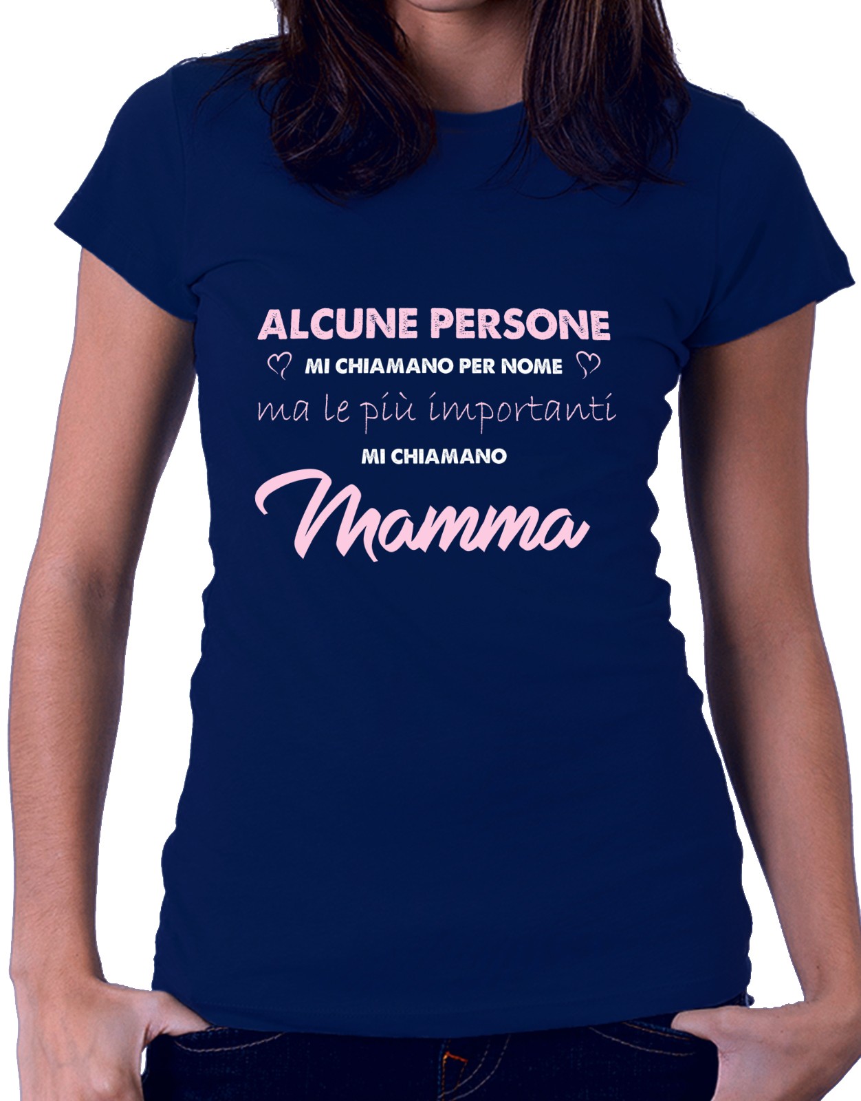 Maglietta Festa della Mamma – Alcune persone mi chiamano per nome, ma le più importanti mi chiamano mamma – Festa della Mamma – Regalo Mamma – Tshirt Mamma – Idea Regalo Mamma
