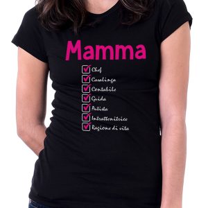Maglietta Festa della Mamma – Mamma ragione di vita – Festa della Mamma – Regalo Mamma – Tshirt Mamma – Idea Regalo Mamma
