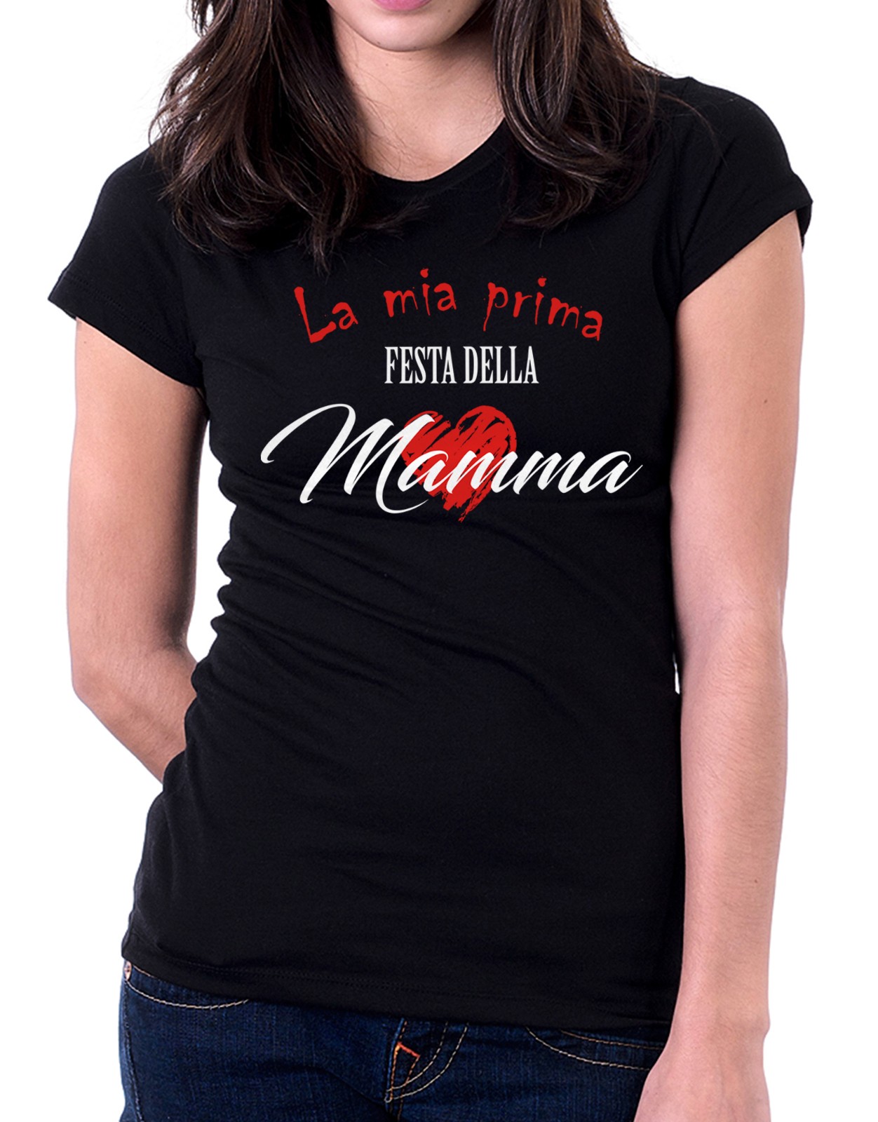 Maglietta Festa della Mamma – La mia prima Festa della Mamma – Festa della Mamma – Regalo Mamma – Tshirt Mamma – Idea Regalo Mamma