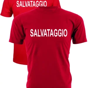 Tshirt Salvataggio – maglietta da bagnino