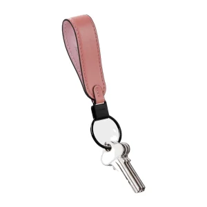 Orbitkey Portachiavi Ad Anello In Pelle Cotton Candy