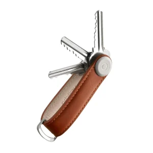 Orbitkey Portachiavi Leather Cognac/Tan