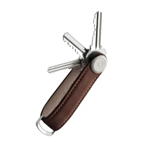 Orbitkey Portachiavi Leather Espresso/Brown