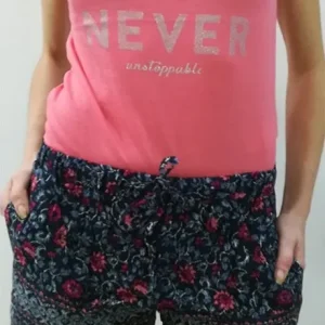 Short donna in viscosa 812-9013ab