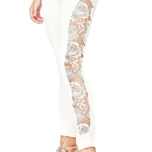 Jeans donna bianco Guess Sexy Curve W82A12D2G65