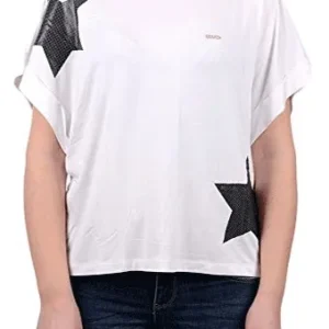 T-Shirt donna Letizia Liu Jo Sport con stelle T18121J5432
