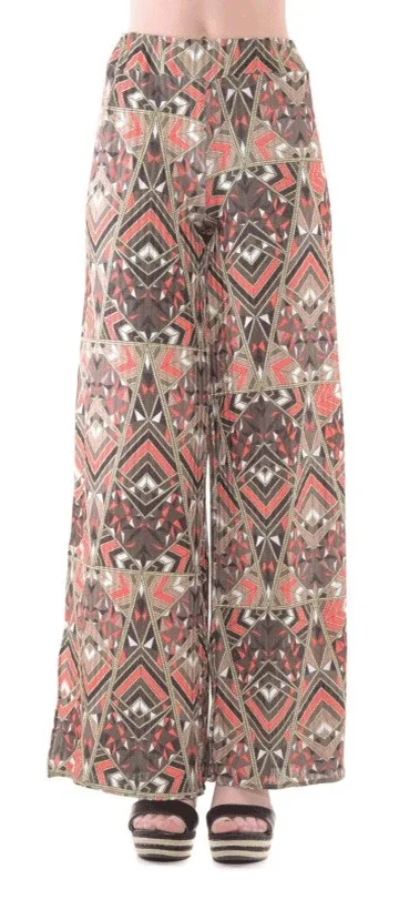 Effek donna Pantalone con spacchi laterali F18F2A166XX - immagine 3