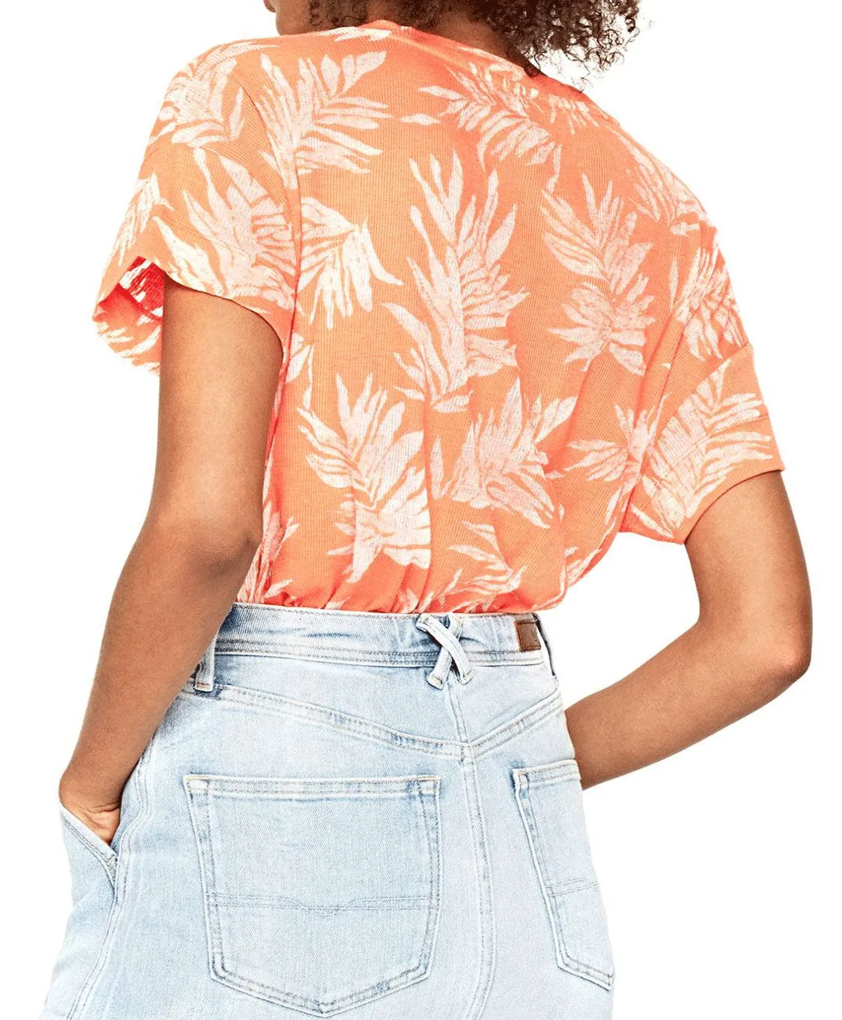 Pepe Jeans T-Shirt donna stampa tropicale PL502849 MICHELLE - immagine 8