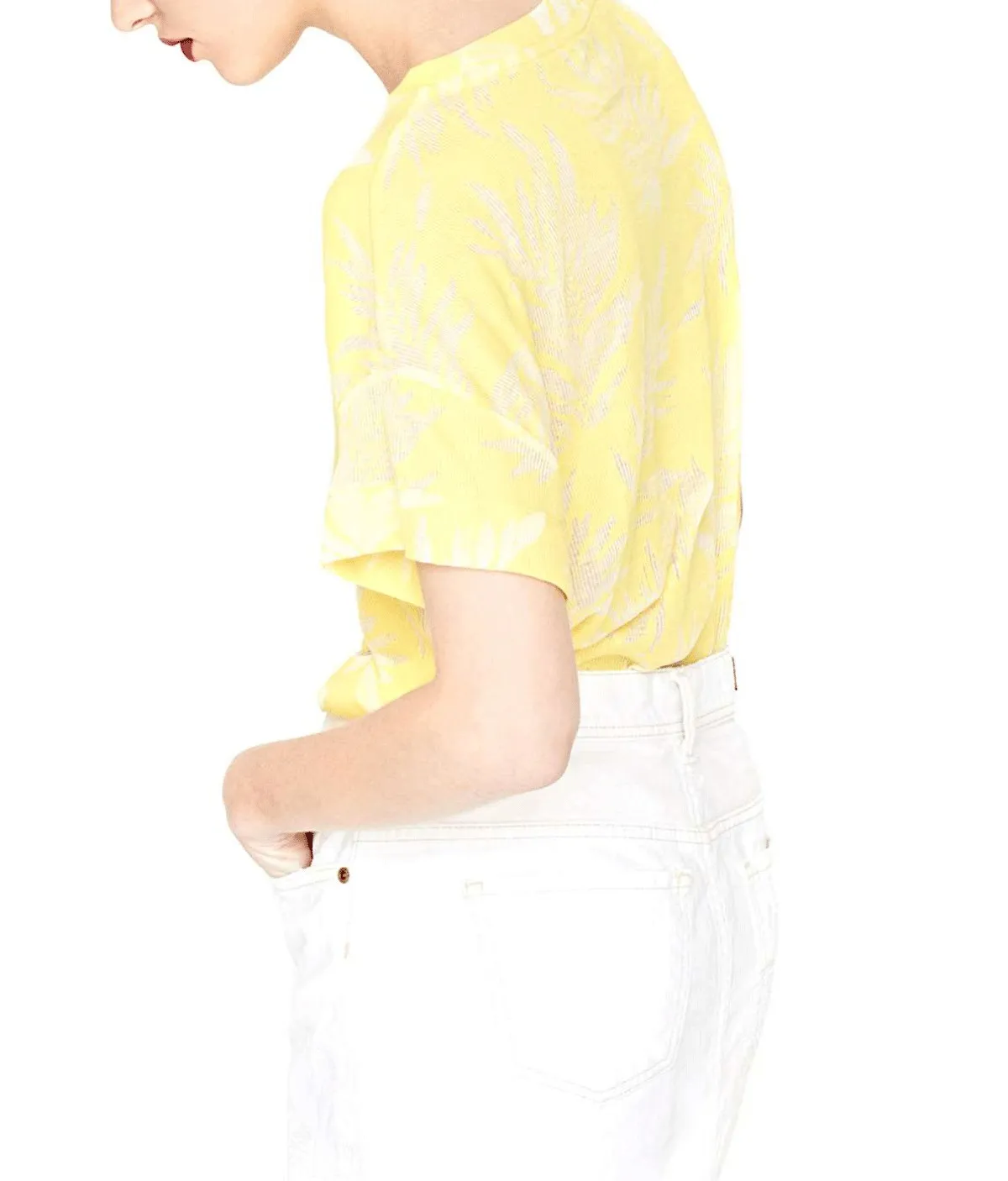 Pepe Jeans T-Shirt donna stampa tropicale PL502849 MICHELLE - immagine 7