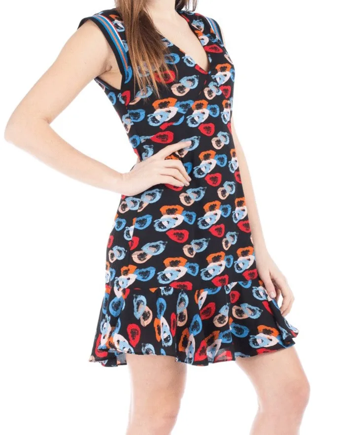 Pepe Jeans Abito donna fantasia baci multicolor AL950193 SELENAS - immagine 4