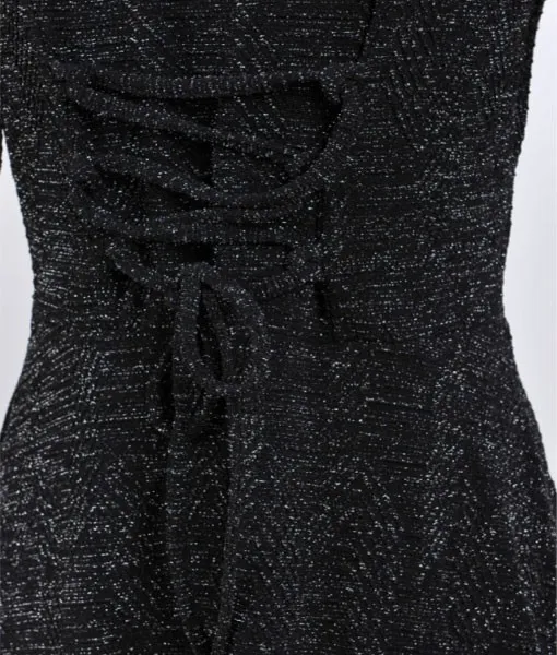 B. Young Abito donna filo metallico dorato - immagine 5