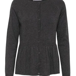 Cardigan Donna B.Young con Bottoni e Volant