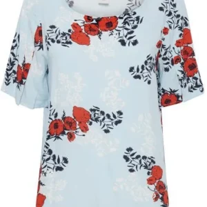 Blusa in Viscosa Floreale. Ichi art. 20108911