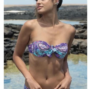 Bikini Fascia Coppa Preformata Con Fiocco Orientale Art. 81168