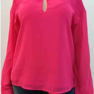 Blusa Guess velata e pizzo Art W93H92W8SL0