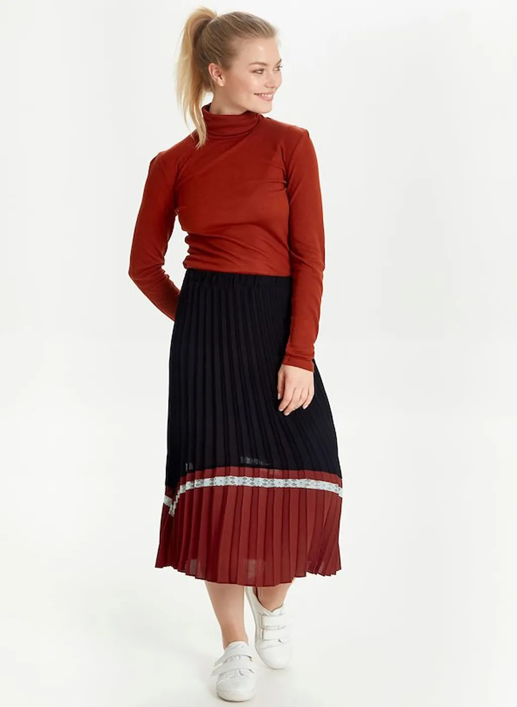 Gonna Plissettata B. Young Art. 20806094 - immagine 2