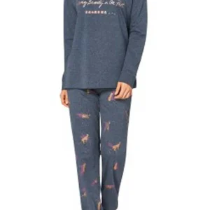 Triumph Pigiama Donna con Stampa Glitter