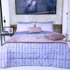 Riviera Trapunta Fantasia Righe e Fiori Art. Kate LG0240