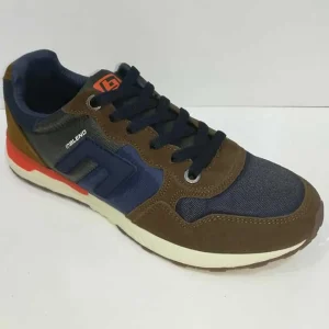 Blend Scarpa Sportiva con bordure in camoscio Art. 20708808