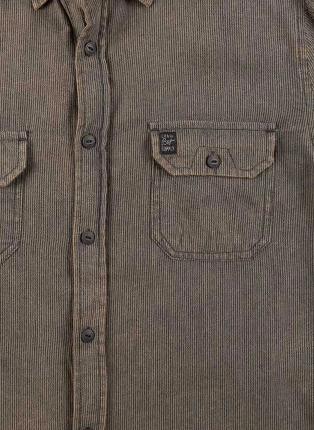 Camicia flanella fantasia righe colore grigio art. 921-3020AA - immagine 5