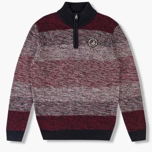 Maglione Uomo melange con zip Losan art.921-5018AA