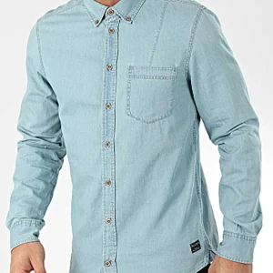 Blend Camicia Jeans Uomo con taschina laterale art.20709683