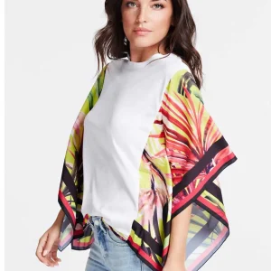 Guess Maglia Donna Fantasia Floreale modello Kaftano