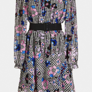ABITO CINTURA STAMPA ALL OVER GUESS