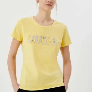 T-shirt donna Liu Jo con logo art. TA1026J5003