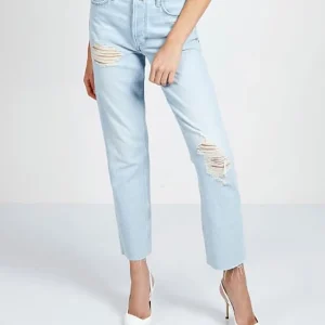 Guess jeans donna con strappi sulle ginocchia