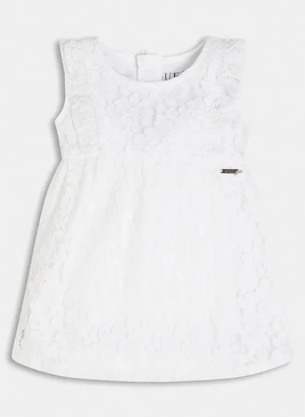 Guess vestitino 100% cotone con fascia elastica in vita - immagine 5