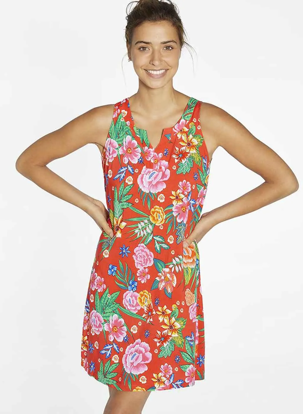 Ysabel Mora vestitino estivo coral 85724 - immagine 2