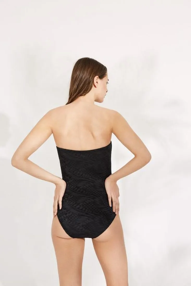 Costume intero modellante traforato Ysabel Mora - immagine 5