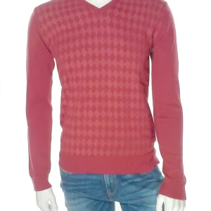 Blend Maglione A V 3504-10 426 Bordeoux