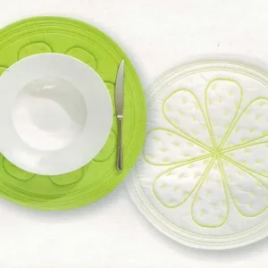 Sottopiatto Sagomato Citrus Verde