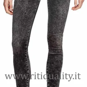 Jeans nero Guess donna