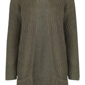 Blend Cardigan donna verde militare 20200091